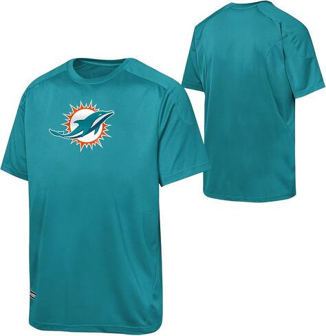 Outerstuff NFL Men's Team Spike Short Sleeve Tee, Comfortable Fit, Official Licensed Gear in Kuwait