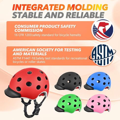 خوذة دراجة للأطفال من Wemfg مناسبة لـ 5-8-14، خوذة تزلج بإبزيم مغناطيسي للأولاد والبنات والشباب، تهوية خفيفة الوزن قابلة للتعديل ومتعددة الرياضات، سكوتر ركوب الدراجات، توازن الأسطوانة in Kuwait