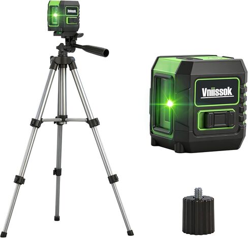 Laser Level 360 Self Leveling, Cross Line Laser with Self-Leveling, Vertical and Horizontal Line,for Construction and Picture Hanging, Horizontal Line leveler Tool (2 line green) in Saudi Arabia