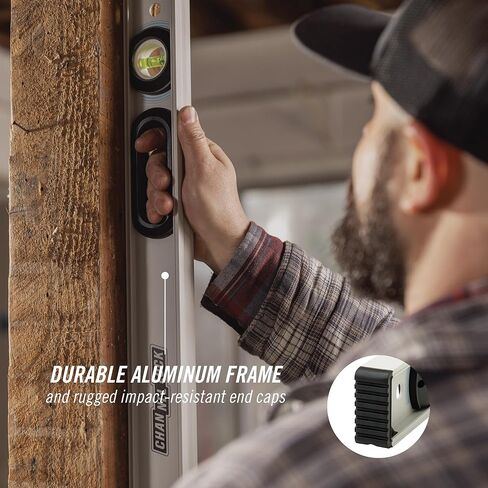 CHANNELLOCK 48-Inch, Professional-Grade Aluminum I-Beam Level with 3 Vials, 5100-0048 in Saudi Arabia