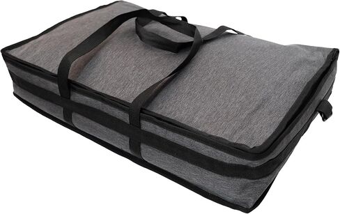 Heated Pizza Casserole Dish Carrier Bag, 120V Electric Heated, Insulated Pizza Food Bag, Pizza Delivery Bags for Hot Food Large Reusable (Delivery Bag + Heating Pad) (23"x15"x5") in Saudi Arabia
