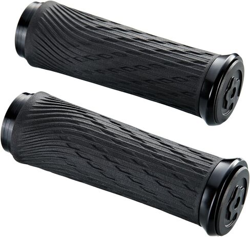 Sram Locking Grips for Grip Shift Full Length 122 mm with Black Clamps and End Plug in Saudi Arabia