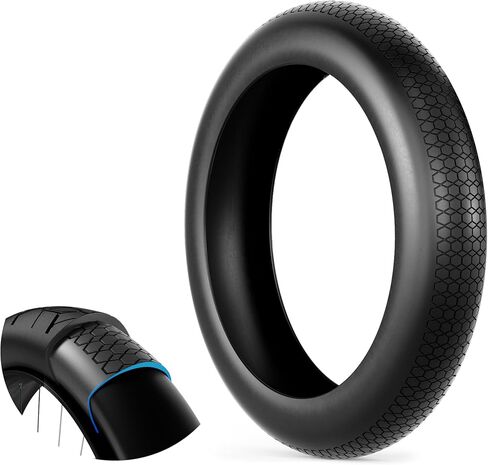 إدراج إطار 20 × 4.0، إطار دراجة مضاد للثقب، واقي بطانة إطار دراجة كهربائية مقاوم للثقب، يوقف الشقق من الأشواك، الزجاج، متوافق مع الدراجات الإلكترونية، دراجات الإطارات الدهنية، الدراجات الجبلية، قطعة واحدة in Kuwait