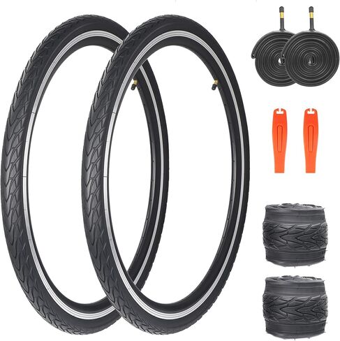 إطار دراجة 24/26 × 1.5 بوصة 2 حزمة مضادة للانزلاق قابلة للطي بديلة لجميع التضاريس لدراجة الطراد القابلة للطي BMX in Kuwait