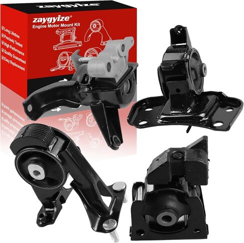 4 Pcs Engine Motor & Transmission Mount Kit Compatible with Mitsubishi Outlander 2.4L FWD 2003-2006 Replace A4608 A4640 A4641 A4642-K0987 in Kuwait