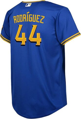 Outerstuff Julio Rodriguez Seattle Mariners #44 MLB Kids Youth Boys 4-20 Blue City Connect Player Jersey in Saudi Arabia