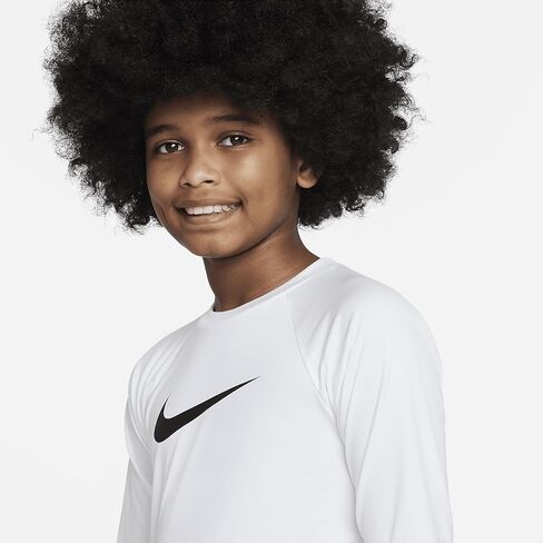 بلوزة Hydroguard Essential للأولاد بأكمام قصيرة من Nike للأولاد (للأطفال الكبار الصغار) in Saudi Arabia