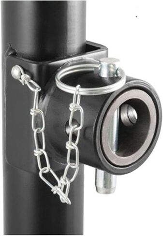 Trailer Jack, 2000 Lbs Trailer Tongue Swivel Jack, Top Wind Pipe Mount 10" Rv Yacht Hand-Cranked Lifting Bracket, for Utility Trailer, Rv Travel Trailer,Yacht,B in Saudi Arabia
