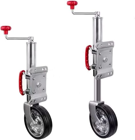 Boat Trailer Jack Wheel, 500Kg/700Kg Capacity Top Crank Hand Crank Trailer Jack, Folding Support Wheel Support, Heavy-Duty Bolt-On Swivel Jack, 6/8In Outrigger in Saudi Arabia