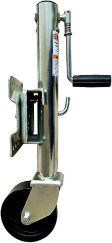 Swivel Trailer Jack - Beach Wheel Trailer Jack,Heavy-Duty Bolt-On Swivel Jack, Trailer Jack with 6In Dual, Trailer Jack Wheel, Swivel Boat Trailer Jack, 1500 L in Saudi Arabia