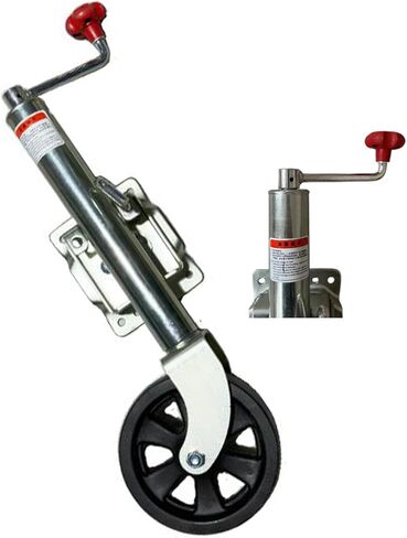 Heavy Duty Marine Swivel Trailer Jack - Trailer Jack Wheel, Telescopic Support Wheels, Single Wheel Trailer Jack, Heavy Duty Swivel Trailer Jack with 1500Lbs L in Saudi Arabia