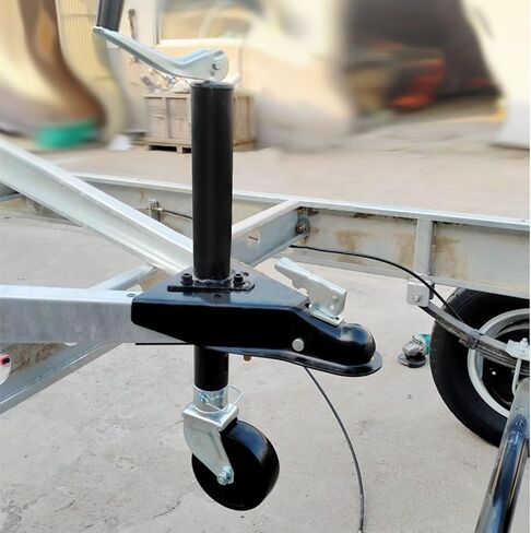 Boat Trailer Jack - Trailer Jack Wheel, Trailer Support Wheel with Spherical Head Type A, Trailer Wheels 15 Cm, Capacity 900 Kg, Telescopic 29 Cm, for Boat, Ca in Saudi Arabia
