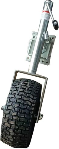 Marine Swivel Trailer Jack - Lift Swivel Trailer Jack, Beach Boat Trailer Jack, 13.38In Trailer Jack Wheel, Heavy-Duty Bolt-On Swivel Tongue Jack, 2000 Lb Capa,2000lbs/900kg in Saudi Arabia