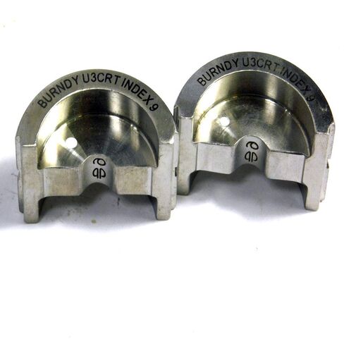 قالب U من الفولاذ المقاوم للصدأ U3CRT من بورندي، مؤشر 9، أبيض in Kuwait