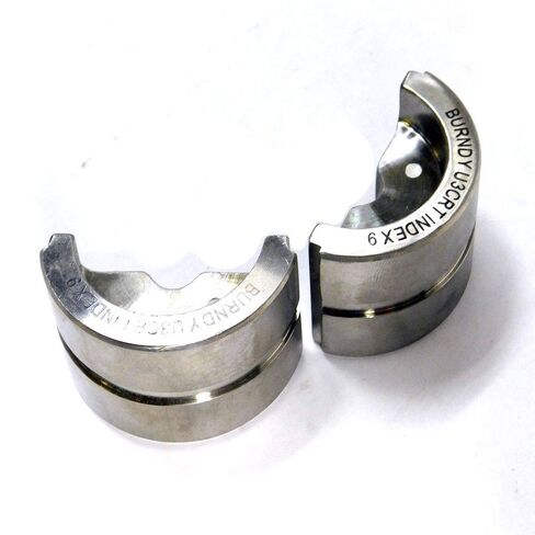 قالب U من الفولاذ المقاوم للصدأ U3CRT من بورندي، مؤشر 9، أبيض in Kuwait