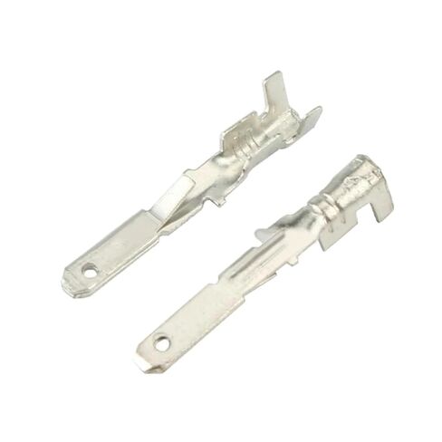 100 PCS Automotive Connectors Terminal Block Copper Terminal 2.8 Series Tab Tin DJ614A-2.8X0.8A in Saudi Arabia