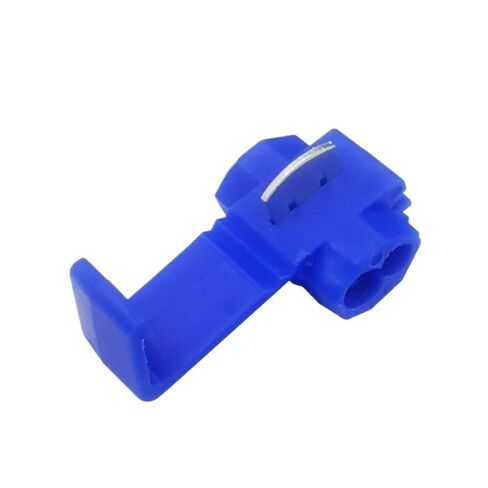 500Pcs Electrical Wire Cable Crimp Terminals Quick Splice Blue Electrical Cable Connectors Fast Lock Wire Terminals Crimp VXAXPOHZA in Saudi Arabia