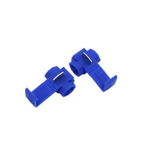 500Pcs Electrical Wire Cable Crimp Terminals Quick Splice Blue Electrical Cable Connectors Fast Lock Wire Terminals Crimp VXAXPOHZA in Saudi Arabia
