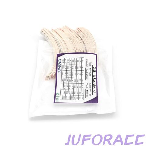1500 قطعة 0805 مجموعة مقاومات SMD 0-10M Ω أوم 60 قيم 1/8 واط 0.125 واط ± 1% طبقة سميكة للتسامح 0-10MR SMT مجموعة مقاومات الرقائق in Kuwait