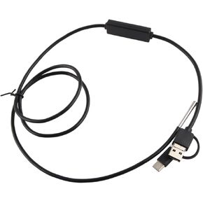 Generic 3 in 1 for Android TypeC Mobile Phone 3.9mm Lens High Definition Endoscope (1 Meter Soft Cord) in Kuwait