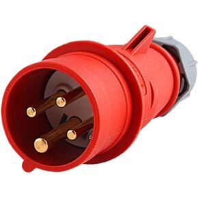 TYP252 264 industrial waterproof TYP3 4 16A32A(4 pin 32A plug TYP 264) in Kuwait