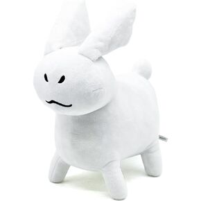 11 Inch White Gubby Plush Toy, Stuffed Figure Pillow for Home Decor, Collectible Gift for Video Game Fans, Kids, and Adults Cute Halloween Plush Toy(Rabbit White Plush) in Kuwait