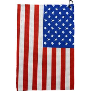 Green Masters Golf Towel for Golf Bag Microfiber with Clip Cleaning Cloth for Balls and Clubs Premium Golf Accessories Gift for Men and Golfers in Saudi Arabia