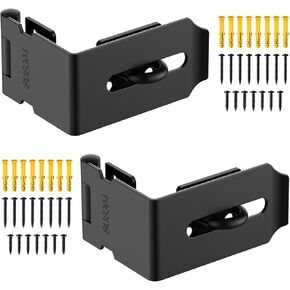 مزلاج قفل بمشبك 90 درجة، مشبك قفل آمن بزاوية يمين للخصوصية الشخصية، مزلاج قفل درج مكتب أمان من الفولاذ المقاوم للصدأ 304 (أسود - قطعة واحدة) in Kuwait