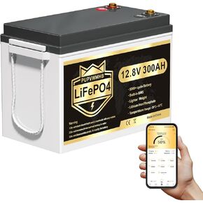 بطارية ليثيوم LiFePO4 بقدرة 12 فولت و320 أمبير في الساعة، مدمجة ذكية 200 أمبير BMS، ما يصل إلى 15000 دورة، كثافة طاقة أعلى 4096 وات في الساعة، مثالية لتخزين الطاقة الشمسية، الطاقة الاحتياطية، المركبات الترفيهية، التخييم، نظام خارج الشبكة in Kuwait
