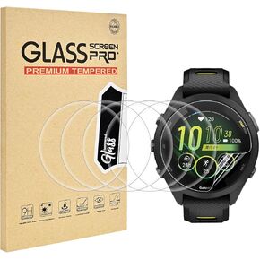 6 عبوات متوافقة مع Garmin Forerunner 570 47 مم واقي شاشة شفاف، HD مضاد للخدش مرن من مادة TPU [ليس زجاجًا] طبقة حماية لـ Forerunner 570 Smartwatch Protecotor 47 مم in Kuwait