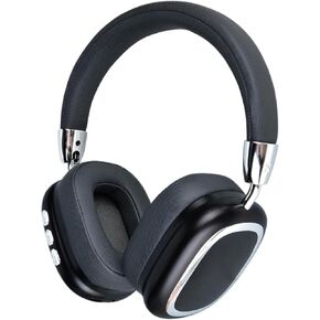 Bluetooth Headphones Wireless Over Ear with Microphone Hands-Free Calls Low Latency Lightweight Comfortable Headset with Deep Bass for Android iOS Travel Home Office Cellphone PC in Kuwait