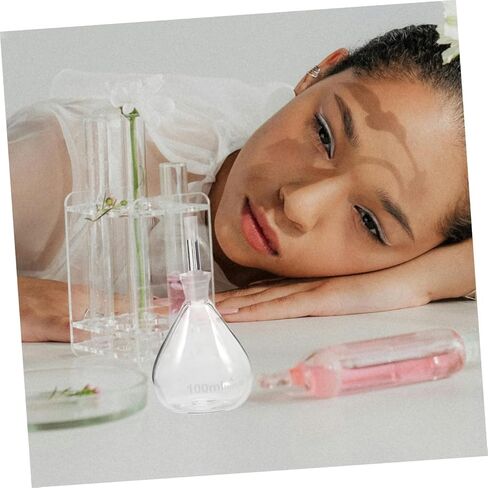 زجاجة بيكنوميتر زجاجية للمختبر 100 مل زجاجة تخزين الكاشف مع سدادة زجاجية لتخزين السائل لاستخدام المختبر العلمي in Kuwait