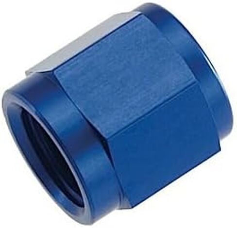0.43 x 20-04 an-Jic Aluminum Tube End Fitting Nut Blue - Pack of 6 in Saudi Arabia
