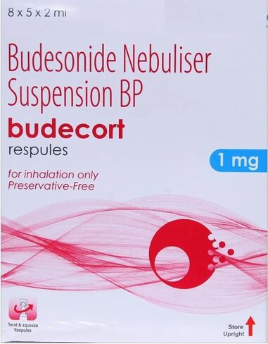 Bude-cort 1 mg Respules 5 x 2 ml (Pack of 40) in Kuwait