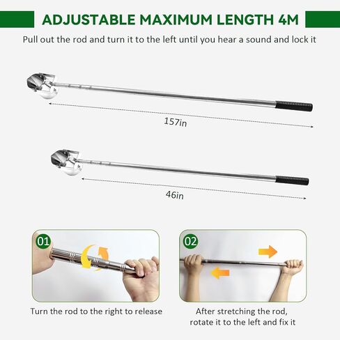 LJJDDPBD (4.3ft-13ft) 900 مل عينات مياه، مغرفة كوب بندول من الفولاذ المقاوم للصدأ، عينات مياه قابلة للسحب لتطبيقات المراقبة المختبرية والطبية والبيئية in Saudi Arabia