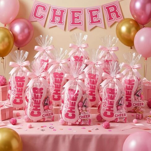 Cuffbow 12 Pcs Cheer Gifts Bulk for Team Silk Eye Mask Sleep Masks Cheerleader Gifts Sleeping Eye Cover with Adjustable Elastic Strap for Women Cheerleading Party Game Cheer Competition (Hot Pink) in Saudi Arabia
