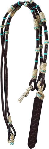 CHALLENGER Horse Western Tack Leather Rawhide Romal Reins 66RT43TR in Saudi Arabia