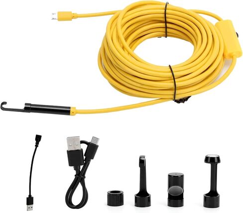 كاميرا SUNGOOYUE 8 مم HD 1200P WiFi للفحص بالمنظار مع أضواء LED قابلة للتعديل لجميع الأجهزة (10 م / 32.8 قدم) in Saudi Arabia