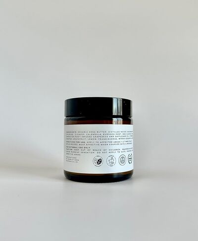 Organic Lymphatic Massage Cream with Magnesium – Natural Topical Cream | Stimulate Lymph Fluid | Family Owned, Made in USA in Saudi Arabia