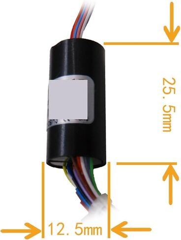 SRM012-12U Slip Ring Visible 360 ​​Degree Rotary Joint high Speed Ball in Saudi Arabia