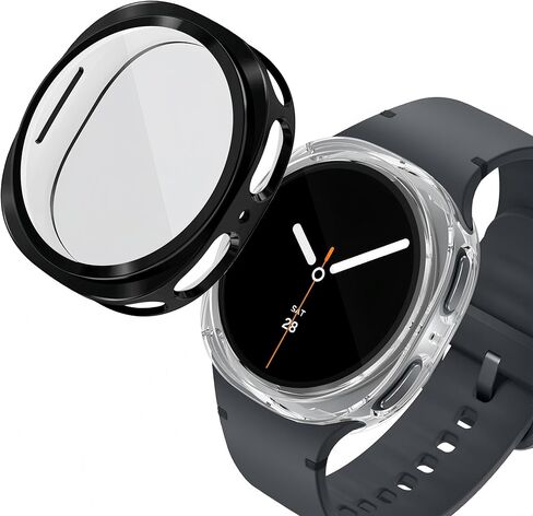 Wugongyan 2-Pack Watch Screen Protector Case for Samsung Galaxy Watch 8 40mm,Flexible Soft TPU All-Around Protective Cover for Galaxy Watch 8 Accessories(Blue+Dark Green) in Kuwait