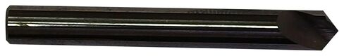 38032 Micro Grain Solid Carbide Countersink, Uncoated (Bright) Finish, 1 Flute, 3/16" Shank Diameter, 3/16" Body Diameter, 100 Degrees Point Angle (Pack of 1) in Saudi Arabia
