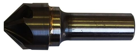 38808 Micro Grain Solid Carbide Countersink, Uncoated (Bright) Finish, Six Flutes, 3/4" Shank Diameter, 90 Degrees Point, 1-1/4" Size (Pack of 1) in Saudi Arabia