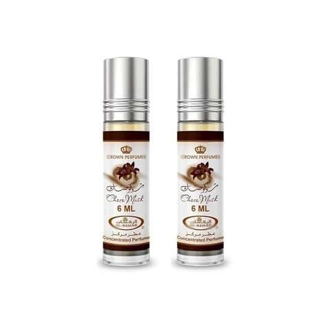 3-Pack 6ml Perfume Oils – Choco Musk, Choco Musk Marshmallow & Spanish Vanilla – Alcohol-Free Roll-On Attar – Long-Lasting Unisex Fragrance Set in Saudi Arabia