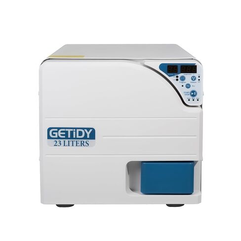 Steam Sterilizer Automatic Autoclave Class N with Drying Cycle High Pressure Temperature Digital Screen 16L/18L/23L (16L) in Saudi Arabia