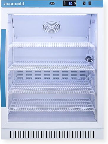 Accucold ARG6PV456 6 Cu.Ft. ADA Height Vaccine Refrigerator, Certified to NSF/ANSI 456 Vaccine Storage Standard; Automatic Defrost; Interior Light; Open Door Alarm; Password Protection in Saudi Arabia