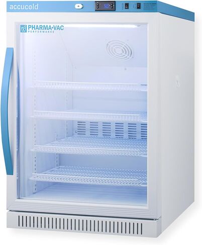 Accucold ARG6PV456 6 Cu.Ft. ADA Height Vaccine Refrigerator, Certified to NSF/ANSI 456 Vaccine Storage Standard; Automatic Defrost; Interior Light; Open Door Alarm; Password Protection in Saudi Arabia