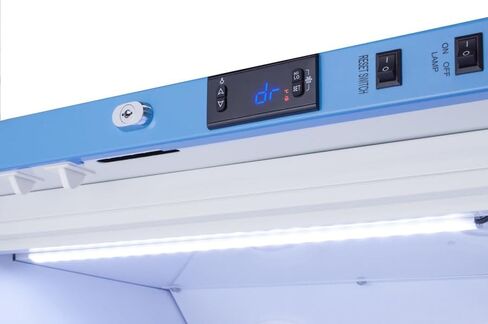 Accucold ARG6PV456 6 Cu.Ft. ADA Height Vaccine Refrigerator, Certified to NSF/ANSI 456 Vaccine Storage Standard; Automatic Defrost; Interior Light; Open Door Alarm; Password Protection in Saudi Arabia