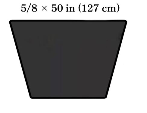 B47/5L500, B47 Belt, 5L500 Belt, B47 V-Belt, 5L500 V-Belt,B47 or 5L500 Belts, 5/8 x 50in 2 Pcs in Kuwait