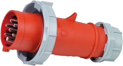 7-core 16A32A three-phase 400V industrial aviation and socket waterproof and dustproof seven-hole oil machine interface socket(7P16AIP44 concealed GP738) in Saudi Arabia